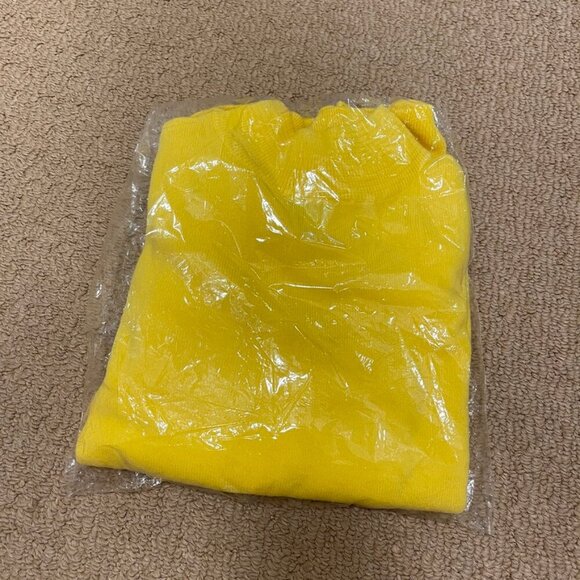 NWOT Vintage Gianni Dolce Mock Neck Sweater Yellow - Picture 9 of 12